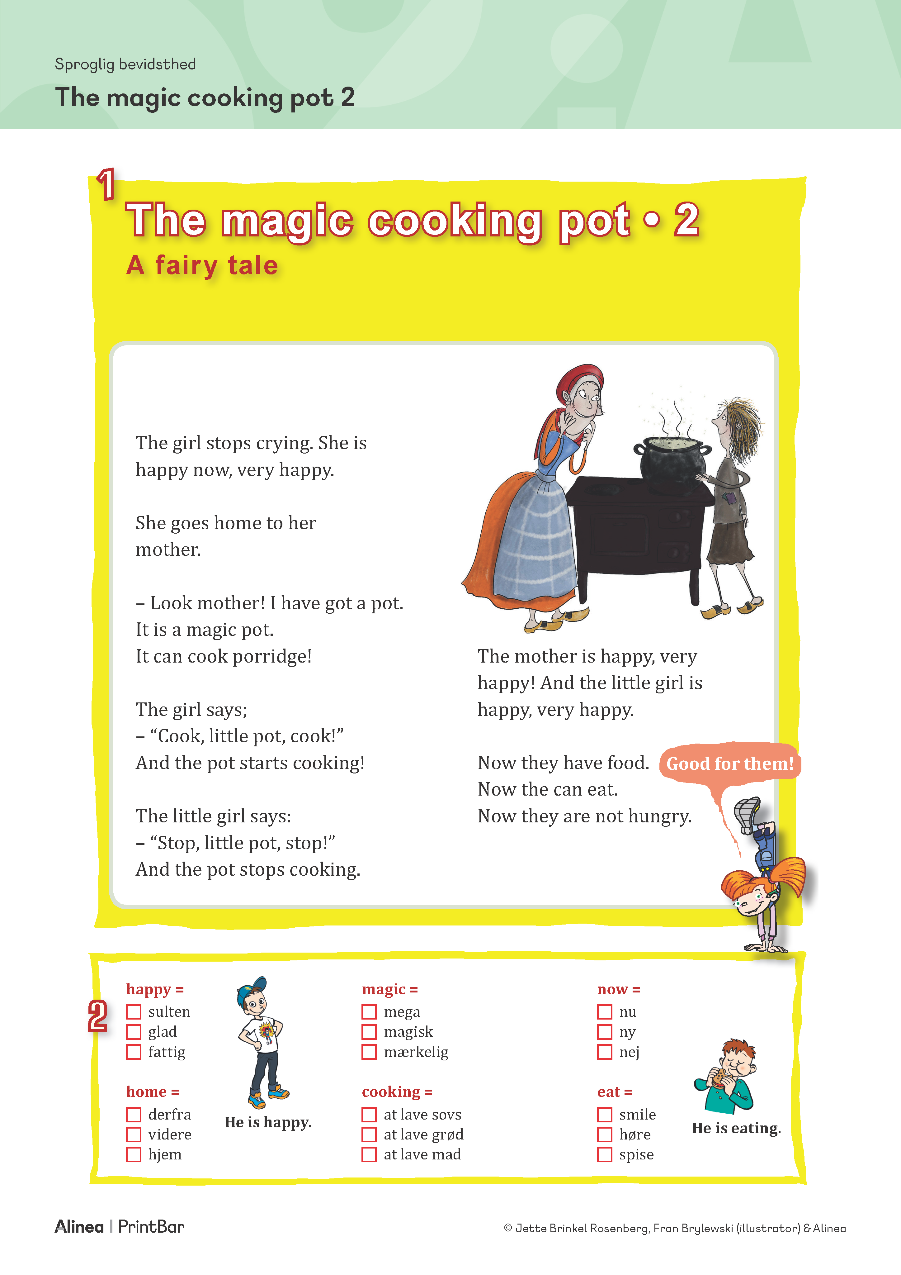 The magic cooking pot 2 | Gratis opgave til print | PrintBar | PrintBar